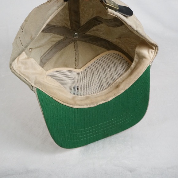 Vintage The Pines Duckster Tan Bluebird Embroidered Baseball Cap Rope Golf Y2K - Picture 6 of 7